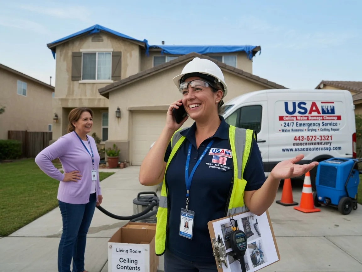 Ceiling Water Damage Restoration Mcclure, IL FAQs